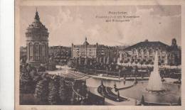 Br35549  Mannheim   Friedrichsplatz Mit Wasserturm Und Rosengarten  2 Scans - Mannheim