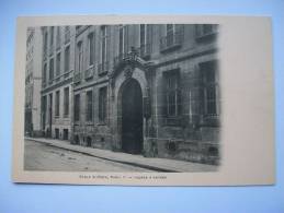 Ma Réf: 62-5-51.                  PARIS     Ecole St Roch   Façade & Entrée.   ( Teinte Bistre ). - Enseignement, Ecoles Et Universités