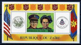 S   Zaïre ** Bloc N° 19 - Cent. De L´Armée Du Salut - Unused Stamps