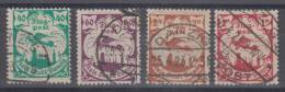 Germany Danzig Airplanes Stamps Original Overprints Mi#112,113,114,115 1923 USED - Colecciones