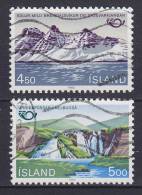 Iceland 1983 Mi. 596-97 NORDEN :Tourismus In Skandinavien Complete Set !! - Gebraucht