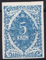 Yugoslavia, Kingdom SHS, Issues For Slovenia, Porto 1919 Mi#42 II, Imperforated, Mint Hinged - Neufs