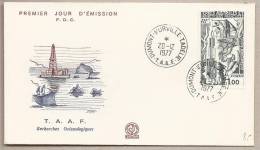 TAAF - Busta FDC: Ricerche Oceanologiche -1977 - FDC