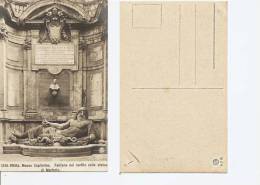 Roma: Museo Capitolino - Fontana Nel Cortile Colla Statua Di Marforio. Cartolina Fp Inizio ´900 (Clemente XII) - Musea