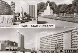 Karl-Marx-Stadt - Mehrbildkarte   L2 - Chemnitz (Karl-Marx-Stadt 1953-1990)