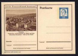 WIESBADEN - TAUNUS - ALLEMAGNE - RFA - BRD / 1963 ENTIER POSTAL ILLUSTRE # 21/153 (ref E90) - Postkarten - Ungebraucht