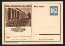 WIESBADEN - KURPARK - ALLEMAGNE - RFA - BRD / 1963 ENTIER POSTAL ILLUSTRE # 21/154 (ref E91) - Postales - Nuevos