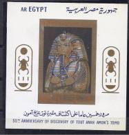 Egypt1972: Scott C144(MichelBlock 19)mnh** - Egyptologie