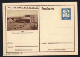 KASSEL - THEATER - ALLEMAGNE - RFA - BRD / 1963 ENTIER POSTAL ILLUSTRE # 22/161 (ref E98) - Postkarten - Ungebraucht