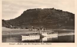 Dampfer "Meißen" Am Fels Königstein Sächsische Schweiz    L2 - Koenigstein (Saechs. Schw.)