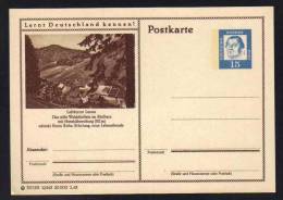 LONAU - ALLEMAGNE - RFA - BRD / 1963 ENTIER POSTAL ILLUSTRE # 22/163 (ref E100) - Postkaarten - Ongebruikt