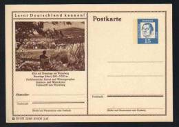BRAUNLAGE - HARZ - ALLEMAGNE - RFA - BRD / 1963 ENTIER POSTAL ILLUSTRE # 22/165 (ref E102) - Postkaarten - Ongebruikt