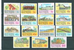 St Christopher: 379/ 393 ** - St.Cristopher-Nevis & Anguilla (...-1980)