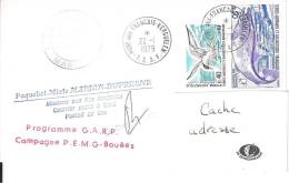 8936  MARION DUFRESNE - PROGRAMME G.A.R.P.- P.E.M.G- BOUEES - KERGUELEN - Lettres & Documents