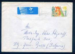 114200  Cover Lettre Brief  1989 Utrecht -  FLAMME , WILLEM III & MARY Netherlands Nederland Pays-Bas Niederlande - Cartas & Documentos