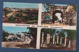 ALGERIE - CP COLORISEE SOUVENIR DE GUELMA ( CONSTANTINE ) - COMBIER CIM - Guelma