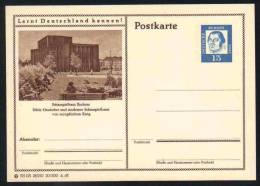 BOCHUM - SCHAUSPIELHAUS -  ALLEMAGNE - RFA - BRD / 1963 ENTIER POSTAL ILLUSTRE # 28/210 (ref E123) - Postales - Nuevos