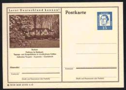 BOCHUM - TIERPARK - AQUARIUM -  ZOO -  ALLEMAGNE - RFA - BRD / 1963 ENTIER POSTAL ILLUSTRE # 28/213 (ref E126) - Postkarten - Ungebraucht