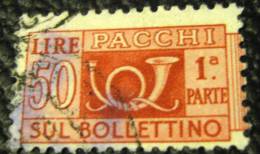 Italy 1946 Parcel Post 1a 50l - Used - Postal Parcels