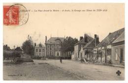 Chéroy - La Place Devant La Mairie - Cheroy