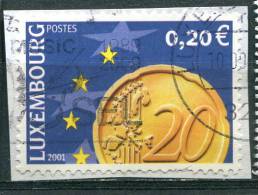 Luxembourg 2001 - YT 1499 (o) Sur Fragment - Used Stamps