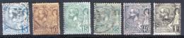Monaco 1891 Prince Albert 6 Val.  Lot. 1137 - Autres & Non Classés