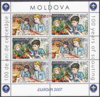 CEPT / Europa 2007 Moldavie N° C 506 ** Le Scoutisme - 2007