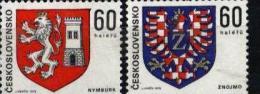 CS 1975 Mi 2252-3 ** Yt 2097-2098 - Unused Stamps