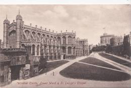 Br33916  Windsor Castle Lower Ward Andd St George S Chapel 2 Scans - Windsor Castle