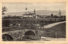 Salmunster V.d. Heiblosbrucke Old Postcard - Bad Soden