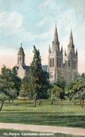 St. Peters Cathedral, Adelaide, South Australia - Posted 1905 - See 2nd Scan - Adelaide