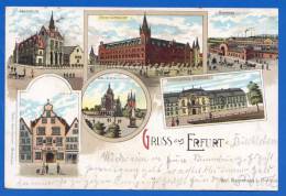 Deutschland; Erfurt; Litho Gruss Aus AK 1902 - Erfurt