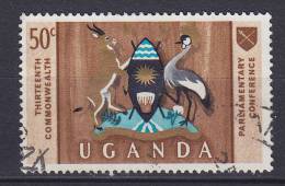 Uganda 1967 Mi. 102      150 C Parlamentarische Commonwealth-Konferenz, Uganda Staatswappen - Uganda (1962-...)