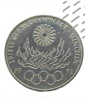 Allemagne - 10 Mark - 1972 G -  J.O. Munchen -  Argent -  TTB+ - Verzamelingen