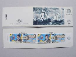 Griechenland 1802/3 MH 15 Booklet 15 Oo ESST, EUROPA/CEPT 1992, Natur- Und Umweltschutz - Cuadernillos