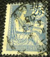 France 1902 Mouchon 25c - Used - 1900-02 Mouchon