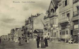 Westende, Centre De La Digue 1910 ; Prachtige Beschreven Kaart. - Westende