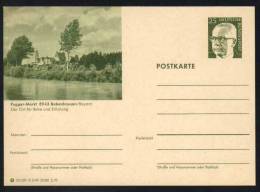 FUGGER MARKT - BABENHAUSEN - BAYERN -  ALLEMAGNE - RFA - BRD / 1972 ENTIER POSTAL ILLUSTRE # D5/40 (ref E149) - Postkaarten - Ongebruikt