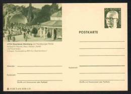 MEINBERG - TEUTOBURG -  ALLEMAGNE - RFA - BRD / 1972 ENTIER POSTAL ILLUSTRE # D6/44 (ref E154) - Cartes Postales - Neuves