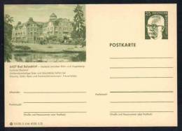 BAD SALZSCHLIRF -  ALLEMAGNE - RFA - BRD / 1972 ENTIER POSTAL ILLUSTRE # D6/46 (ref E156) - Postkaarten - Ongebruikt