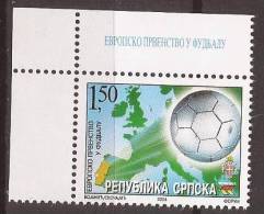 2004X   304   BOSNIA ERZEGOVINA REPUBLIKA SRPSKA SPORT  FOOTBALL,  UEFA  EUROPEAN  PORTUGAL  MNH - Europei Di Calcio (UEFA)