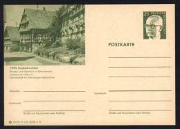 SASBACHWALDEN - SCHWARZWALD -  ALLEMAGNE - RFA - BRD / 1972 ENTIER POSTAL ILLUSTRE # D7/55 (ref E165) - Postkaarten - Ongebruikt