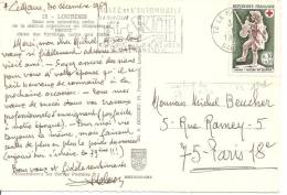 N°Y&T 1541  LE MANS  Au Tarif  Vers PARIS   Le  15 Janvier 1969 - Cartas & Documentos