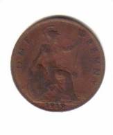 GREAT BRITAIN   1  PENNY  1919  (KM # 810) - D. 1 Penny