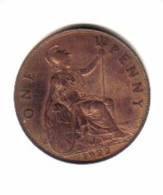 GREAT BRITAIN   1  PENNY  1922  (KM # 810) - D. 1 Penny