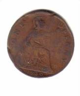 GREAT BRITAIN   1  PENNY  1930  (KM # 838) - D. 1 Penny