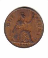 GREAT BRITAIN   1  PENNY  1948  (KM # 845) - D. 1 Penny