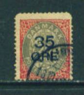 DENMARK  -  1912  Surcharge 35o On 20o  Used As Scan - Used Stamps