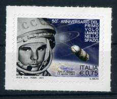 2011 Italia, JuriJ Gagarin , Serie Completa Nuova - Europe