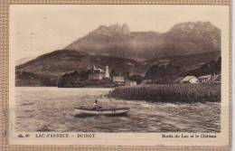 74 - Duingt - Lac D' Annecy - Bords Du Lac Et Le Château - Edit : CAP N° 40 - Duingt